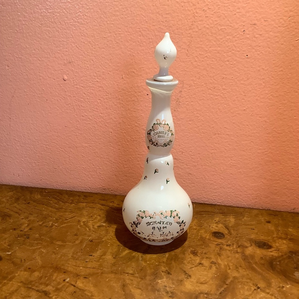 Vintage Charles of the Ritz Perfume Empty Bottle  Lotion 1940's